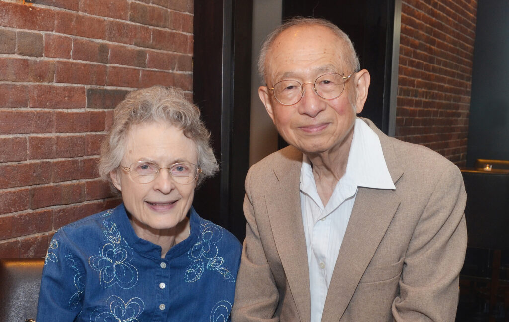 Photo of Dr. Kiang with his wife Barbara Kiang.