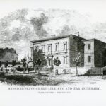 An illustration of Massachusetts Charitable Eye and Ear Infirmary, 1850